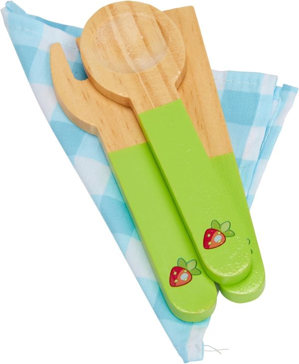 Bluey - Dine in with Bluey Set, 32-Piece Wooden Toy Set with Magic Asparagus, Plates, Utensils & More, Perfect for Role-Play & Imaginative Fun, FSC-Certified, Suitable for 3 Years & Up - Image 10