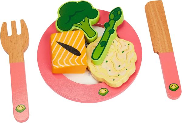 Bluey - Dine in with Bluey Set, 32-Piece Wooden Toy Set with Magic Asparagus, Plates, Utensils & More, Perfect for Role-Play & Imaginative Fun, FSC-Certified, Suitable for 3 Years & Up - Image 34