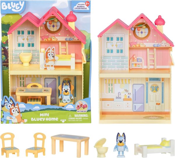 Bluey Mini Playsets Farmers Market Playset | Includes Articulated Figure with Shopping Bag and Accessories | with Dollarbucks - Image 14