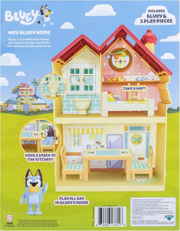 Bluey Mini Playsets Farmers Market Playset | Includes Articulated Figure with Shopping Bag and Accessories | with Dollarbucks - Image 21