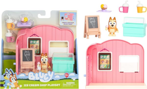 Bluey Mini Playsets Farmers Market Playset | Includes Articulated Figure with Shopping Bag and Accessories | with Dollarbucks - Image 24