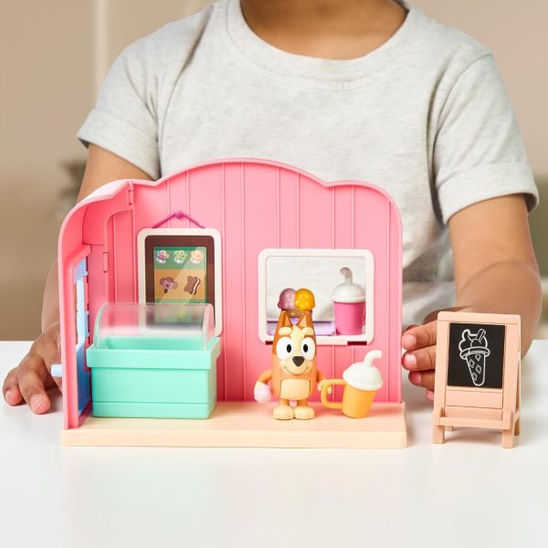 Bluey Mini Playsets Farmers Market Playset | Includes Articulated Figure with Shopping Bag and Accessories | with Dollarbucks - Image 26