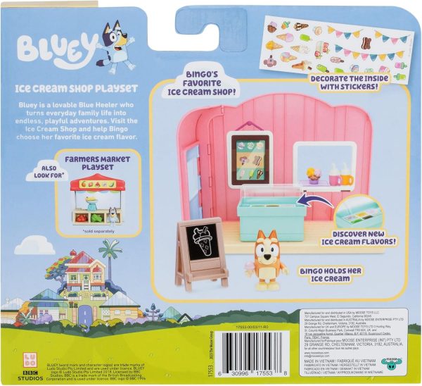 Bluey Mini Playsets Farmers Market Playset | Includes Articulated Figure with Shopping Bag and Accessories | with Dollarbucks - Image 29
