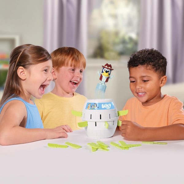 TOMY Games Pop Up Bluey Kids Game - Preschool Games and Bluey Toys for Family Game Night - Classic Board Games - Kids Toys for 2-4 Players - Ages 4 Years and Up - Image 2