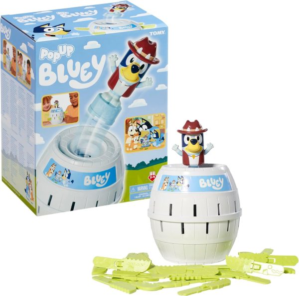 TOMY Games Pop Up Bluey Kids Game - Preschool Games and Bluey Toys for Family Game Night - Classic Board Games - Kids Toys for 2-4 Players - Ages 4 Years and Up - Image 6