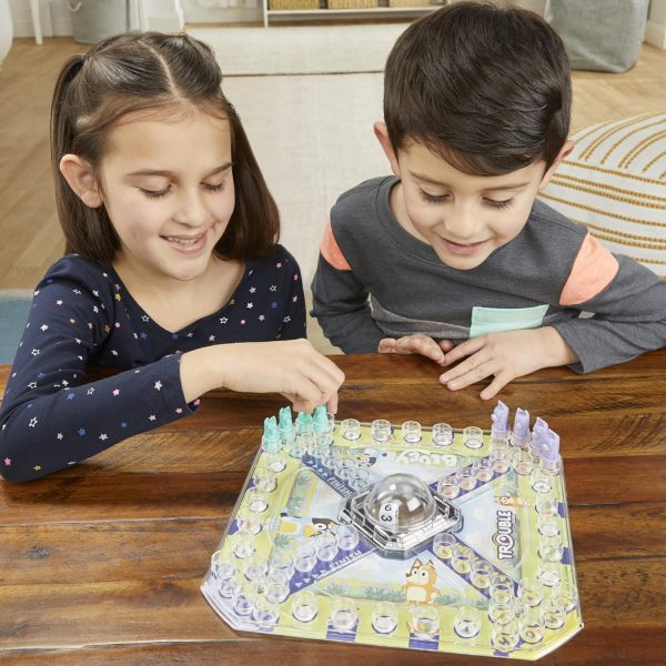 Hasbro Gaming Trouble: Bluey Edition Board Game for Kids, 2-4 Players, Race Bluey, Bingo, Bandit, or Chilli to The Finish, Ages 5 and Up (Amazon Exclusive) - Image 9