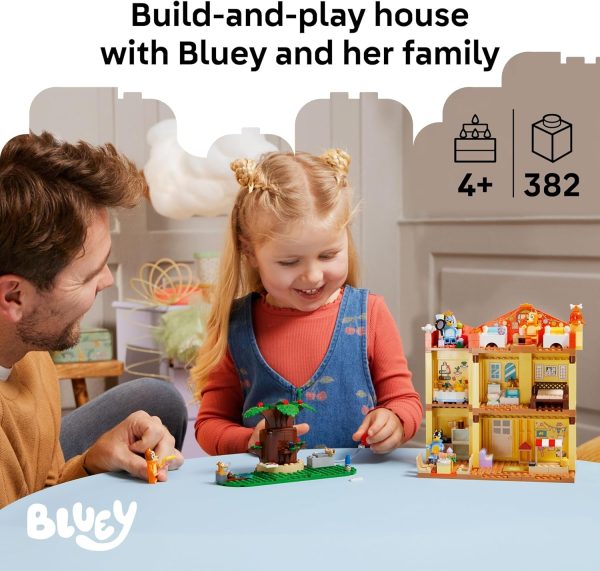 LEGO Bluey: Bluey’s Family House - Toddler Toy for 4 Year Old Boys and Girls - House Playset Includes Bluey and 5 Popular Characters - Great Birthday Gift Idea for Preschoolers - 11203 - Image 2