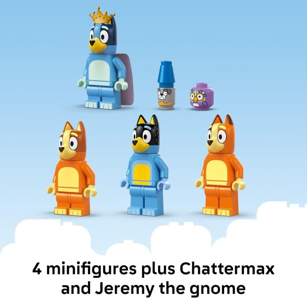 LEGO Bluey: Bluey’s Family House - Toddler Toy for 4 Year Old Boys and Girls - House Playset Includes Bluey and 5 Popular Characters - Great Birthday Gift Idea for Preschoolers - 11203 - Image 5