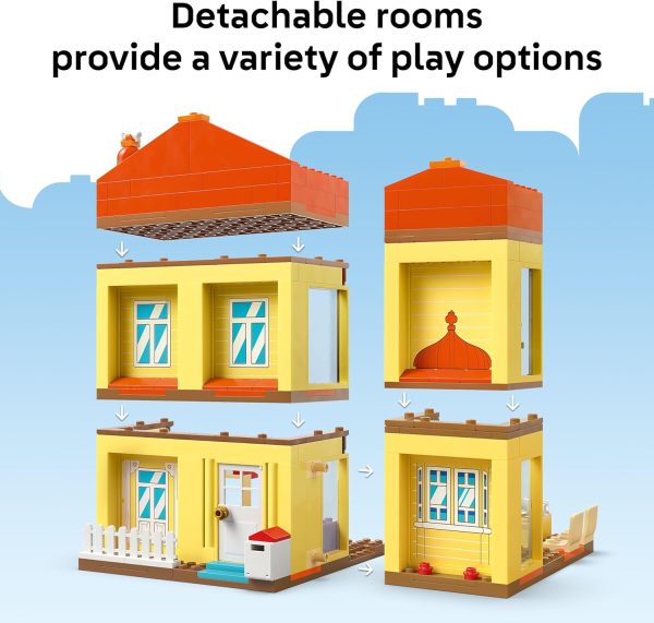 LEGO Bluey: Bluey’s Family House - Toddler Toy for 4 Year Old Boys and Girls - House Playset Includes Bluey and 5 Popular Characters - Great Birthday Gift Idea for Preschoolers - 11203 - Image 6